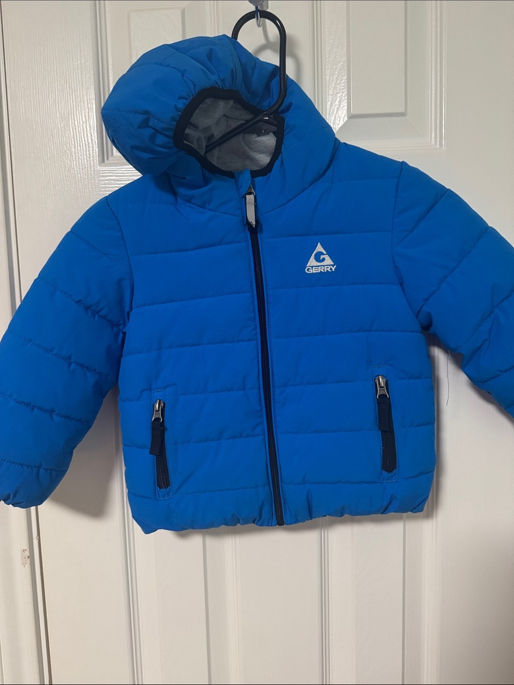 Gerry Weber Bright Blue Hooded Puffer Jacket for Kids